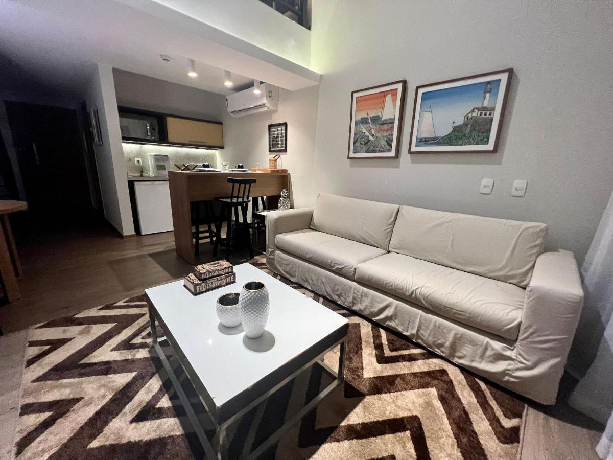 Apartamento Loft Duplex Urbano E Sofisticado, Com Tematica Praiana No Rio Vermelho Salvador Exterior foto